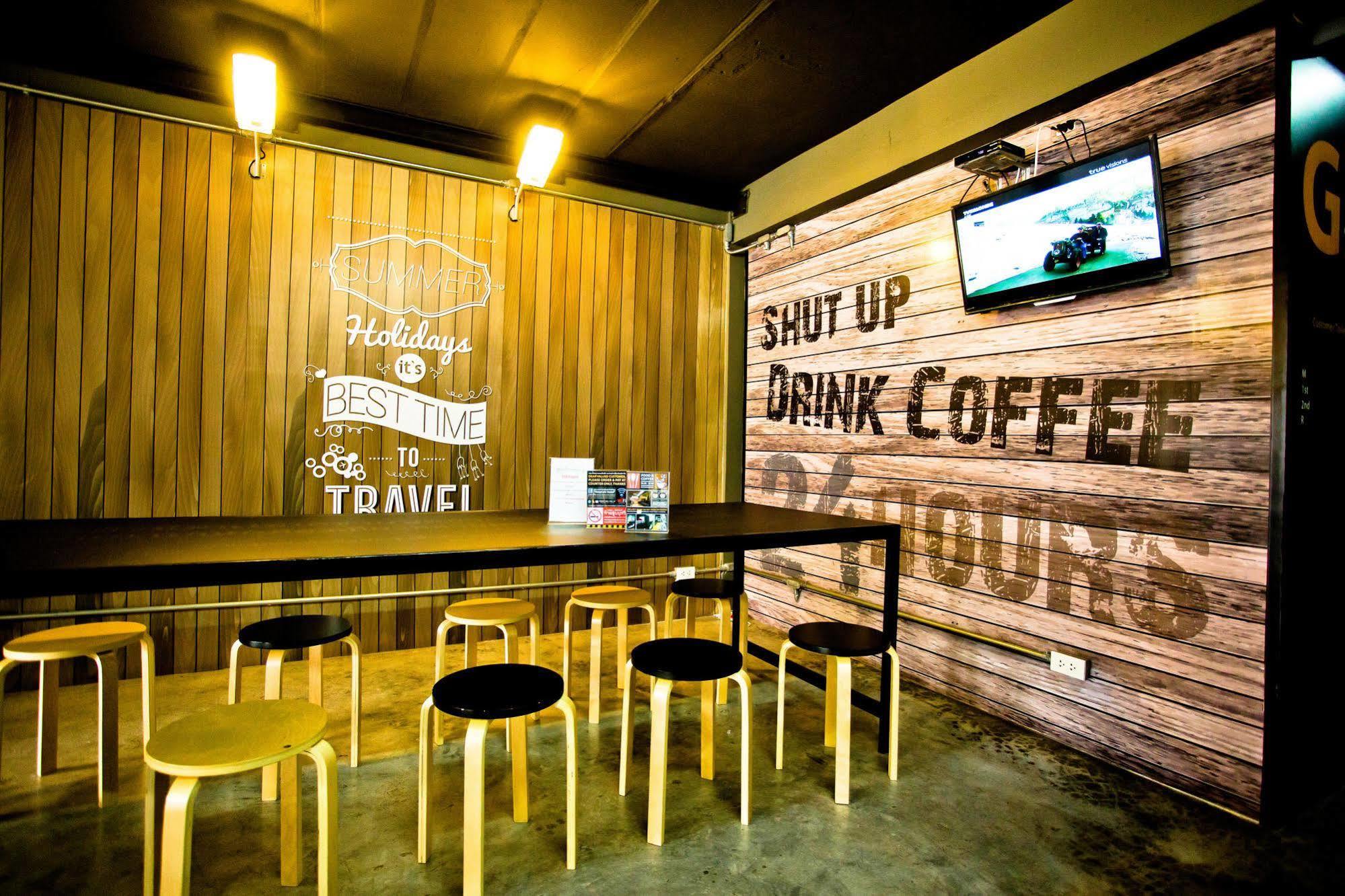 Sleep Cafe Hostel Bang Lamung Exterior foto